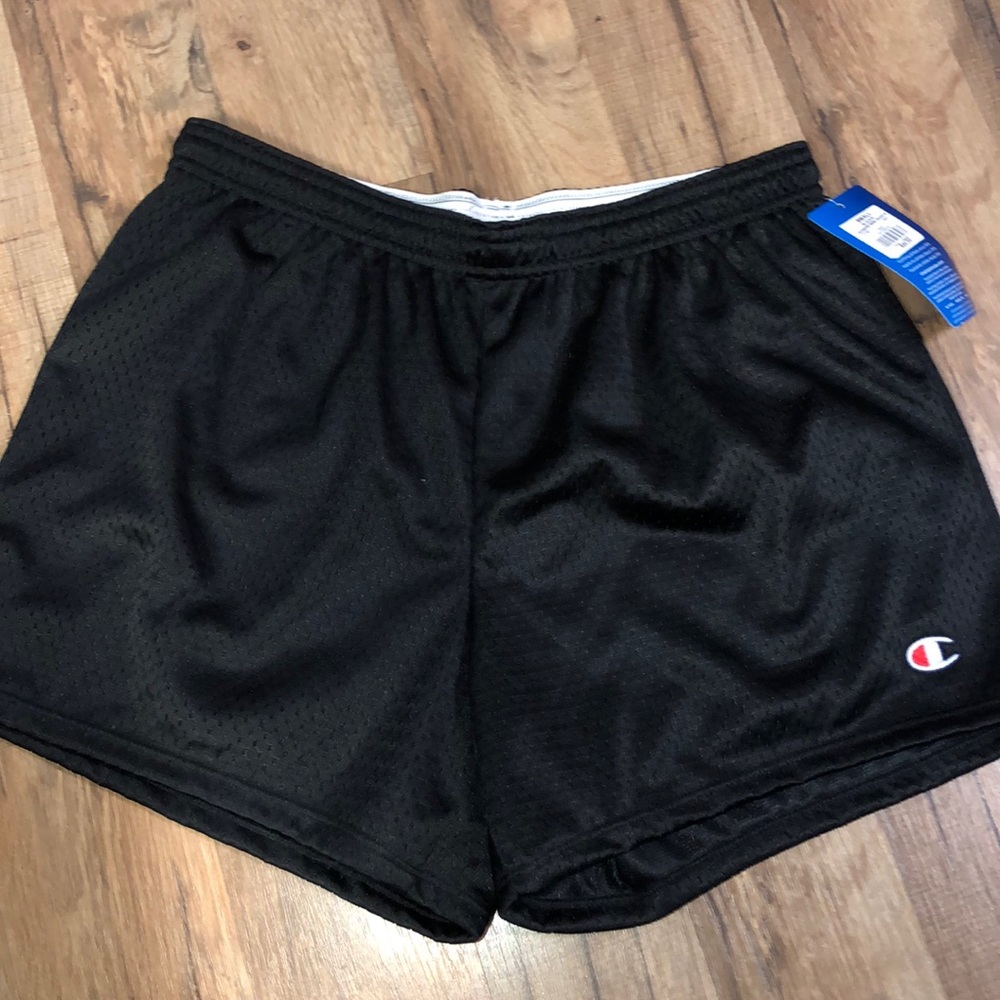 Black champion shorts